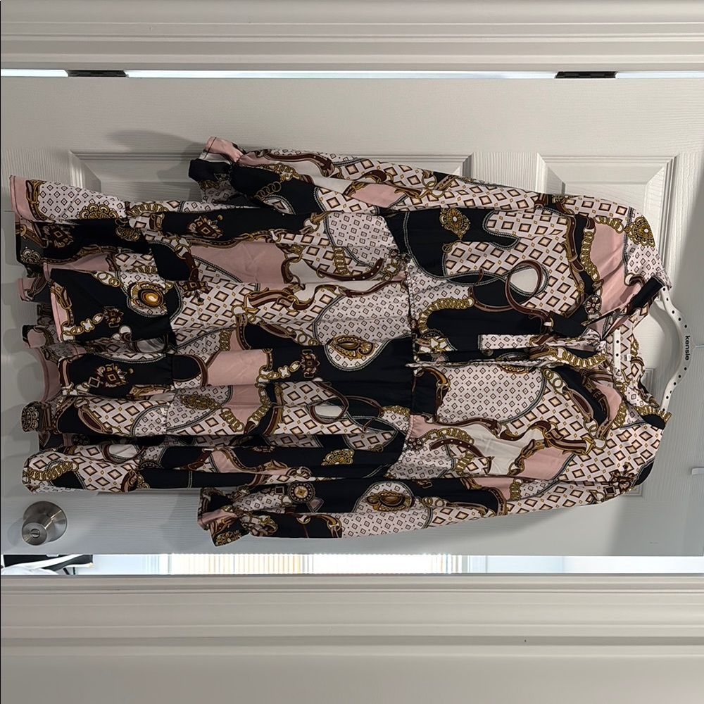 Chic Printed Dress